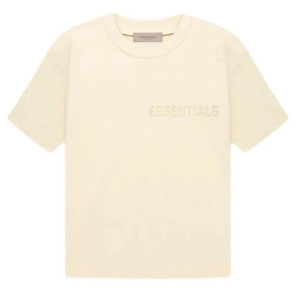 Essentials Egg Shell Short Sleeve Tee - Picture 1 of 2